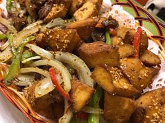 脆馕炒烤肉-新疆红柳花餐厅(新洲店)