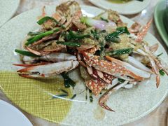 姜葱炒蟹-贞姨美食·老字号海鲜大排档