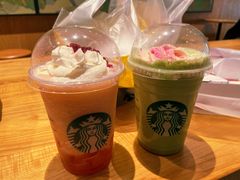 春意樱桃拿铁-星巴克(广州百信广场东区店)
