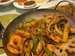 香辣鱿虾煲-阿英煲(凉城路店)