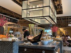 自助取餐区-金海湾自助餐厅(金陵饭店)