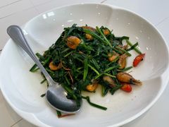 韭菜小河虾-三好坞景观餐厅