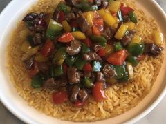 金沙牛肉泰米饭-雀蓝川菜(奥体广场店)