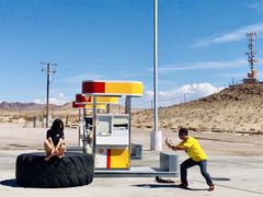 -66号公路起点牌