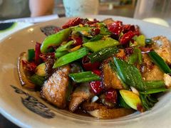 蒜苗回锅肉-潇湘阁(昆泰国际大厦店)
