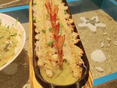 蒜蓉粉丝开边虾-瓦国小镇·果木烤鸭·融合菜(西口店)