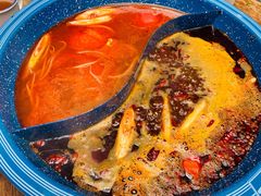 重庆红油经典鸳鸯锅-王歘歘·chuǎ火锅(五道营店)