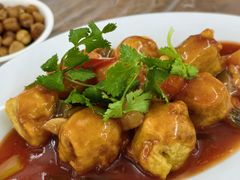 酸甜粿肉-莲华素食府