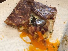 鸡蛋蘑菇熏肉荞麦可丽饼-RAC BAR(安福路店)