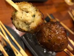 手工鸡肉丸子-鸟串烧Yakitori