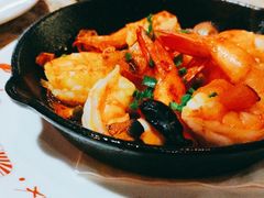 火焰橄榄油爆虾-BROWNSTONE布朗石西班牙餐厅(富城店)