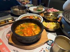 -草家酱蟹炭火烤肉店(珲春南路一店)