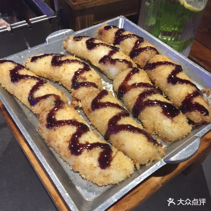 很久以前羊肉串(五角场店)-烤香蕉-菜-烤香蕉图片-上海美食-大众点评