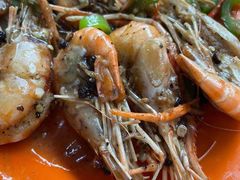 胡辣罗氏虾-贞姨美食·老字号海鲜大排档