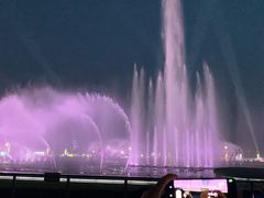 -大连星海广场音乐喷泉