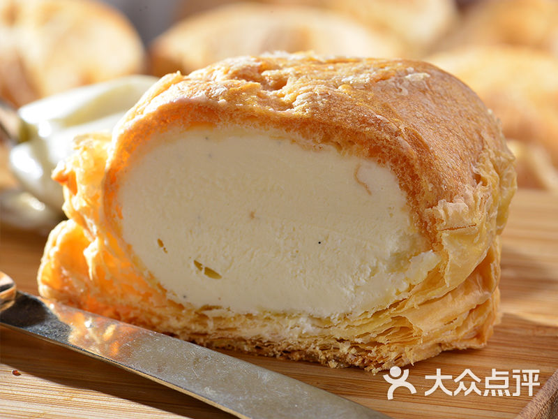 雪球冰心泡芙(牛奶口味)