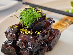 桂花糖醋肉排-悦轩中餐厅·高空江景·杭州柏悦酒店