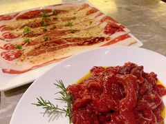 调味牛五花-韩盛·古法烤肉店(皇城恒隆广场店)