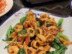 酱爆鲜鱿-大门水乡·顺德菜