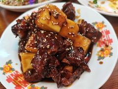 糖醋排骨年糕-谢记上海大排档(长寿路店)