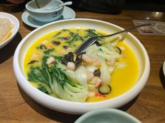 上汤虾仁奶白菜-老宁波1381餐厅(宏泰广场店)
