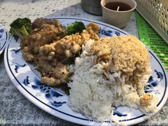 椒盐鸡扒饭-玫瑰苑烧腊饭店