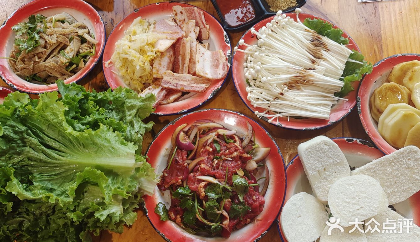 栀子油烤肉｜石记老北京栀子烤肉｜新鲜美食满足