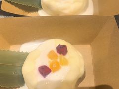 鲜果酸奶雪绵豆沙-鼎原力量东北吊炉烧烤(幸福街店)