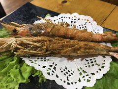 风味烤虎虾-老东镇啤酒屋海鲜加工·蒸汽海鲜·海鲜烧烤(台东店)