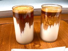 红豆沙拿铁-Line 咖啡(石厦花园店)