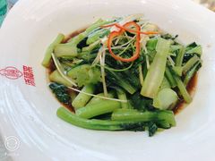 白灼菜心-添福来墨鱼饺子 · 海鲜东北菜(大连星海·黄浦路店)