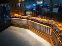 面包甜点陈列柜-木子木水日式烫面包(世界城光谷店)