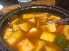 石锅包浆豆腐-缘生态云南菜·野生菌庭院餐厅(华侨城店)