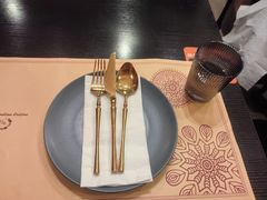 餐具摆设-克比叔叔印度餐厅Kebabs on the Grille(永康路分店)