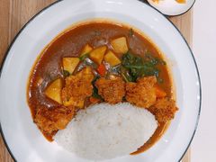 炸鸡块咖喱蛋包饭-池奈·咖喱蛋包饭(熙地港店)