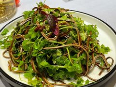 香椿苗拌豆腐丝-北平盛世·新京菜·北京烤鸭(劲松·双井店)