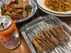 -老兰家传统烧烤炒菜泡馍(小南门店)