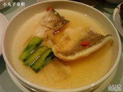 清蒸鲈鱼-汤城小厨•粤菜•靓汤(金融街店)
