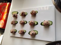 香菜羊肉丸-乔先生涮肉·鲜活牛羊肉火锅(塘沽店)