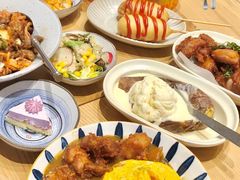 盐酥鸡咖喱蛋包饭-暖食光·台式家庭餐厅·生日主题店(万达店)
