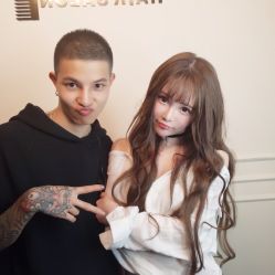 点击看大图 -3AM HAIR SALON染发烫发接发