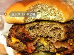 星级厚作和牛堡餐-肯德基(新时代店)