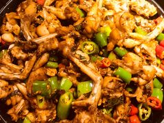 青椒紫苏味-蛙小侠·沸腾砂锅(南山欢乐颂店)