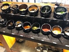 自助调料区-贰重天冰煮羊自助火锅(东坝店)