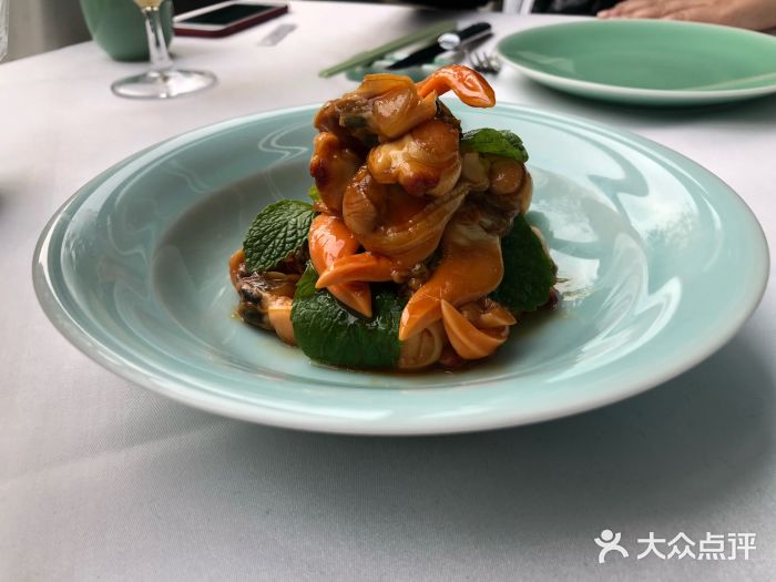 止观小馆·辽河口渔家菜(王府井店)薄荷黄蚬肉图片