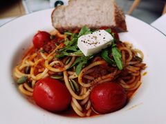 星厨乳酪肉酱意粉配烤面包片-乔泰勒JOETYLER西餐厅(曲江店)