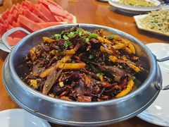 -老码头黑皮肘子锅包肉(文政街店)