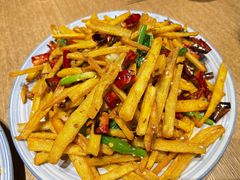 干煸藕丝-静一餐厅·湖北菜(前门创始店)