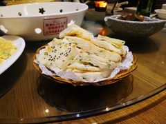 葱油烧饼-山沟沟羊小馆&烤全羊羊肉汤(麦岛店)