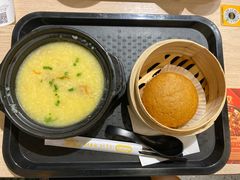 虫草花鸡丝粥拼马拉糕-大家乐(广州宝岗店)
